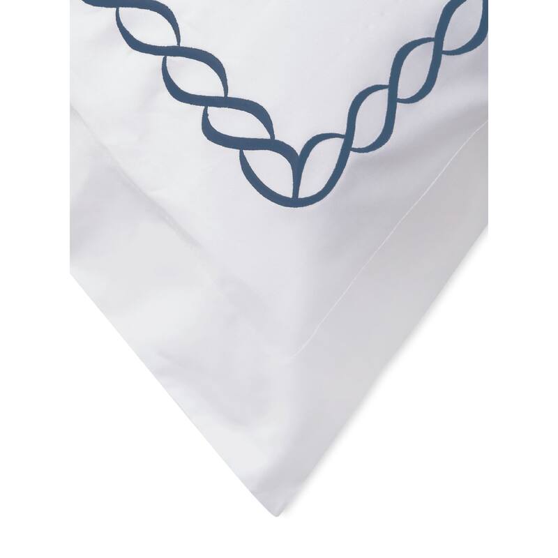 Home Sweet Home Collection 600 Thread Count Cotton Rope Embroidery Duvet Set