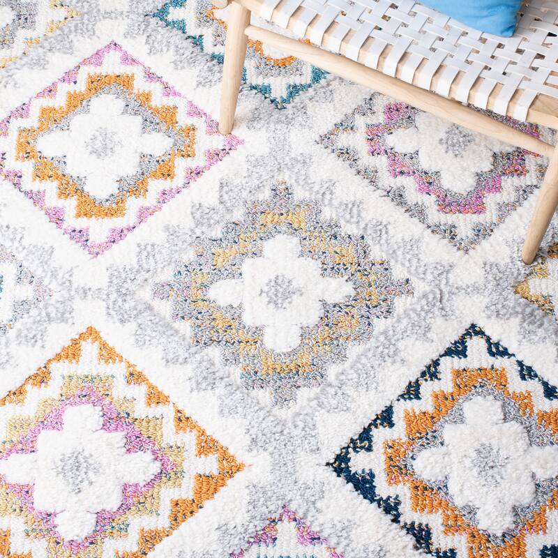SAFAVIEH Moroccan Fringe Shag Margueritta Rug