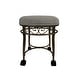 preview thumbnail 1 of 9, Carolina Living Victorian Vanity Stool Bronze
