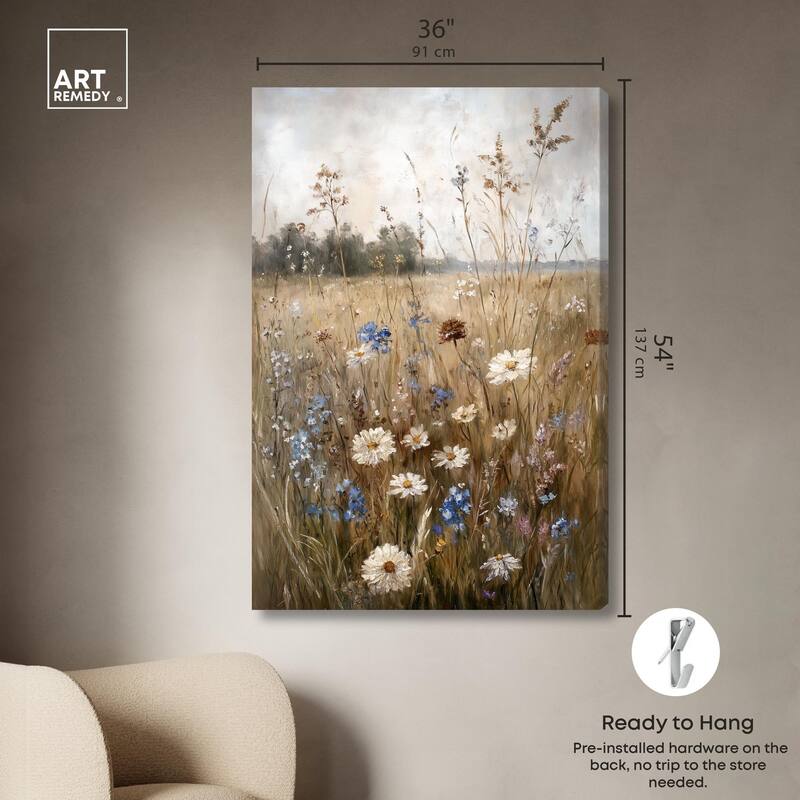 Field of Forgotten Dreams III Canvas by Art Remedy, Gallery Wrapped