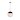 Frosted White Glass 1-light Pendant