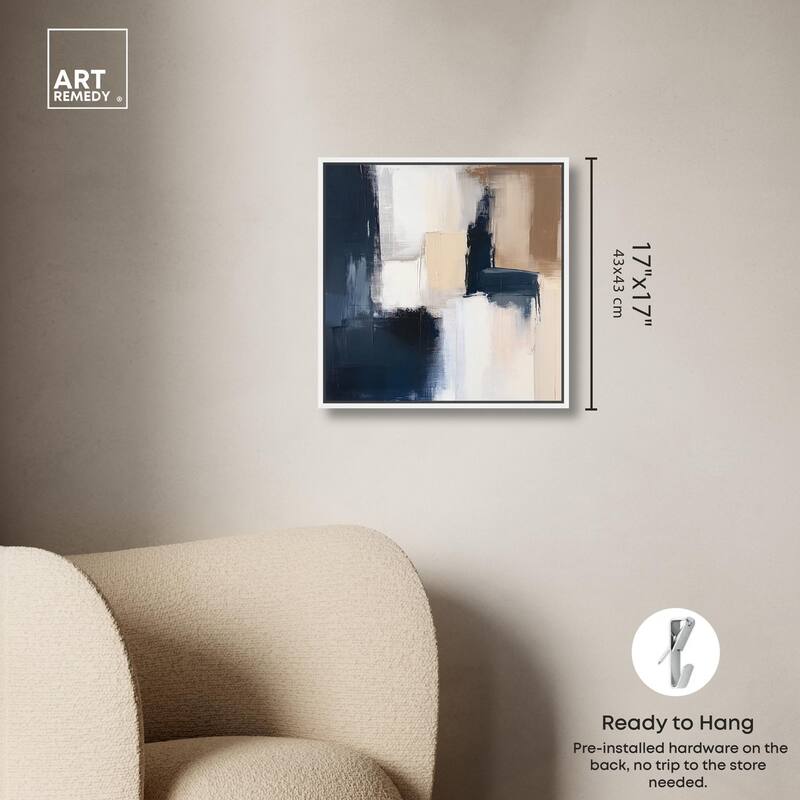 Stormy Hues III Canvas by Art Remedy