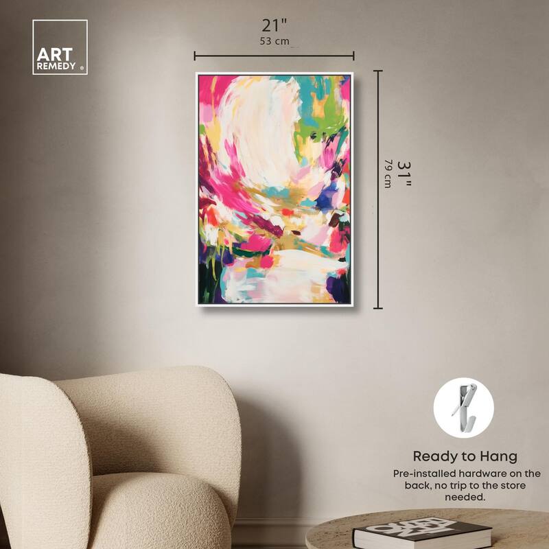 Deep Bloom II Canvas by Art Remedy