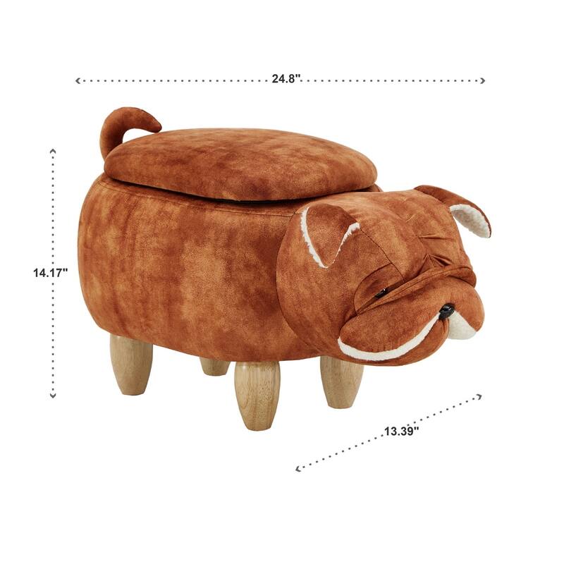 iQ Friends Animal Storage Ottomans by iNSPIRE Q Junior On Sale