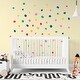 preview thumbnail 3 of 5, Dalmatian Polka Dots Colourful Wall Stickers Home Decals Nursery Decor - Multi