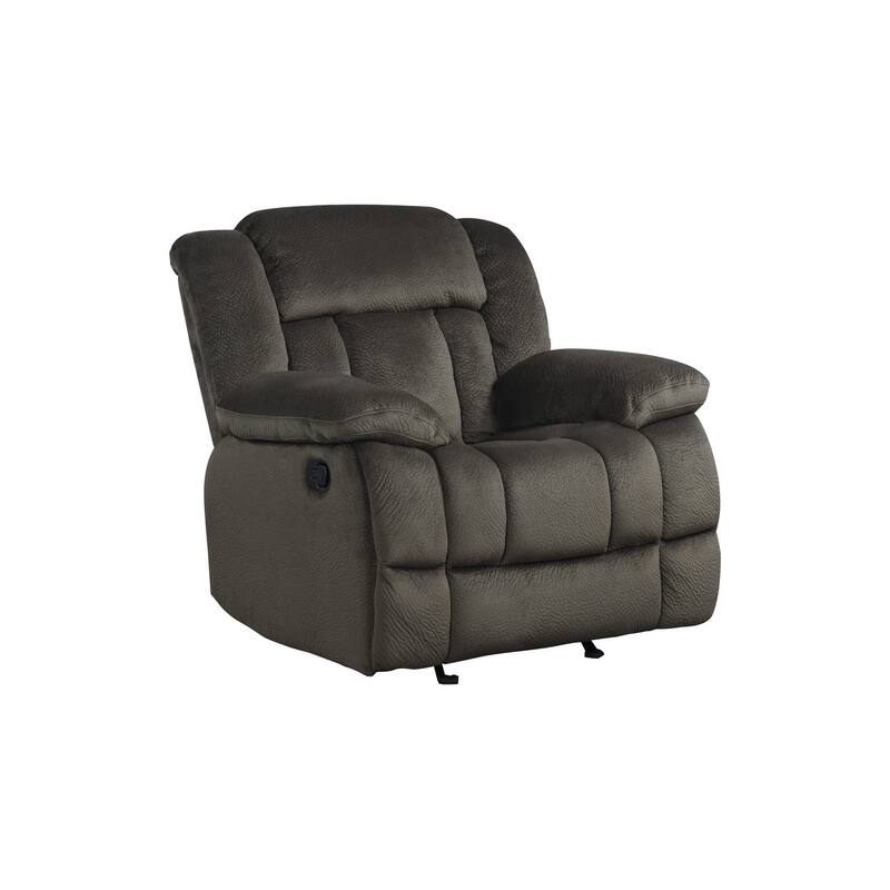 Elena Chocolate Fabric Living Room Set