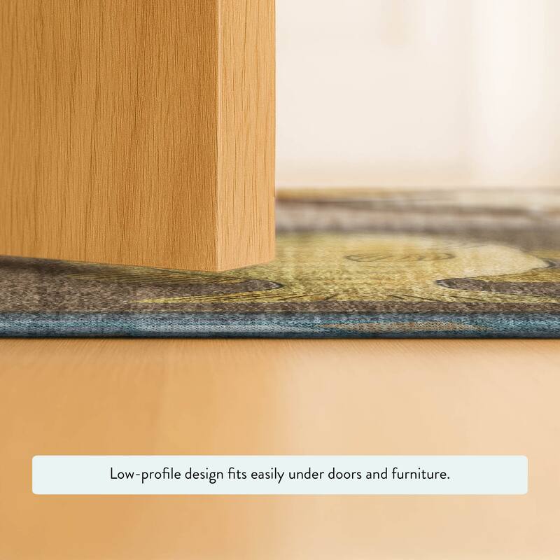 Machine Washable Indoor/ Outdoor Cabin Lodge Chantille Rug