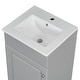 preview thumbnail 12 of 13, Christopher Knight Home - Ethan 18" Bathroom Wooden Vanity with Sink and Storage Cabinet