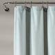 preview thumbnail 46 of 61, Lush Decor Two-tone Linen Button Shower Curtain