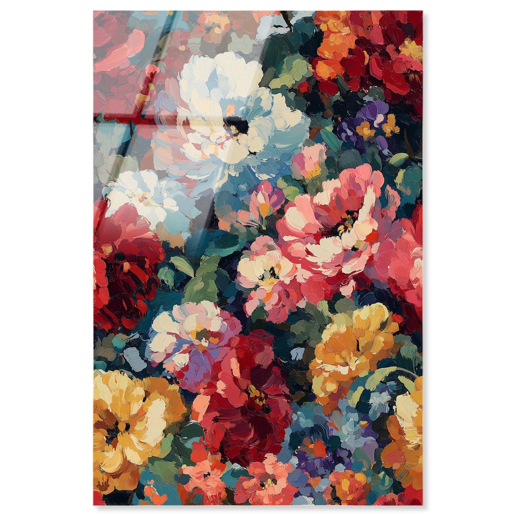 Garden Tapestries I Acrylic by Art Remedy, Ready to Hang