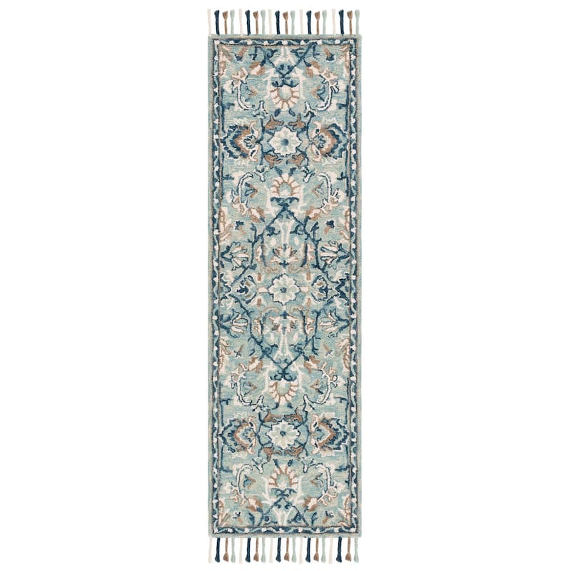 SAFAVIEH Handmade Blossom Souheila Modern Floral Wool Rug