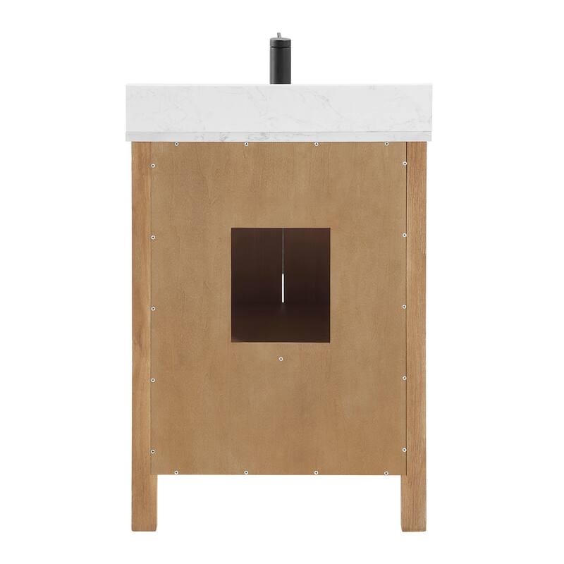 Shannon Bath Vanity with Composite Stone Countertop without Mirror