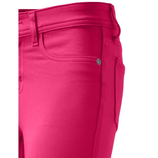 Shop Ne People Womens Comfortable Colorful Skinny Capri Pants