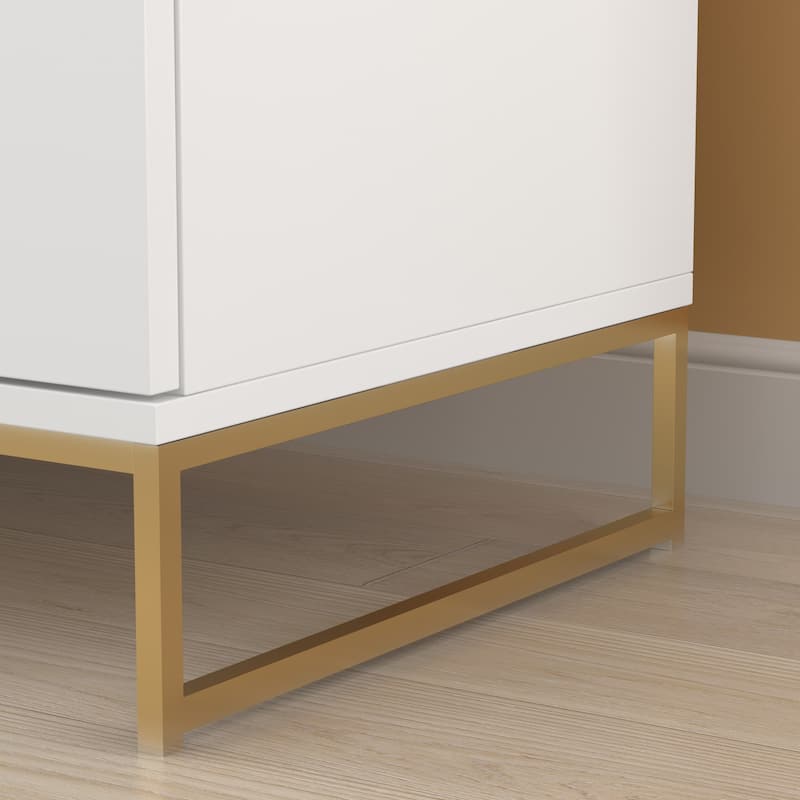 47" Sideboards and Buffets with Storage Storage Cabinet Credenza