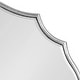 preview thumbnail 23 of 70, Kate and Laurel Leanna Scalloped Oval Wall Mirror