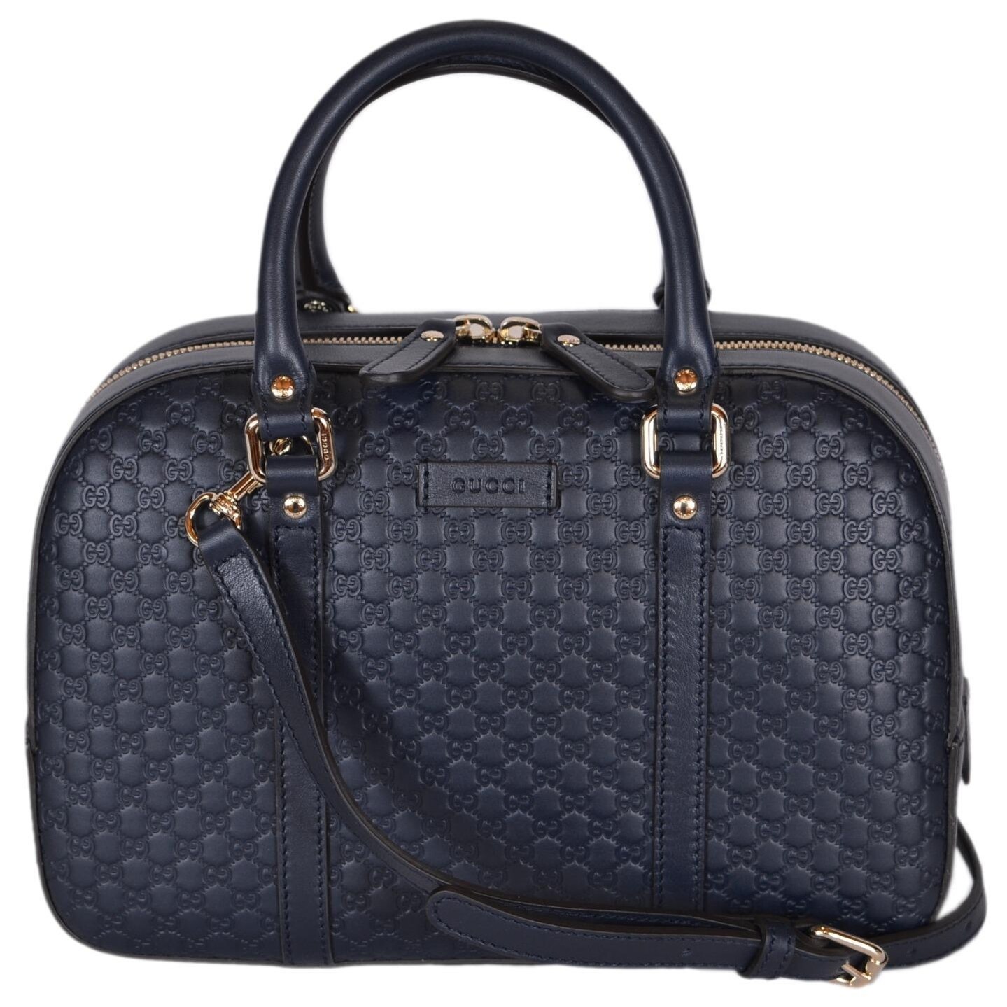navy gucci purse
