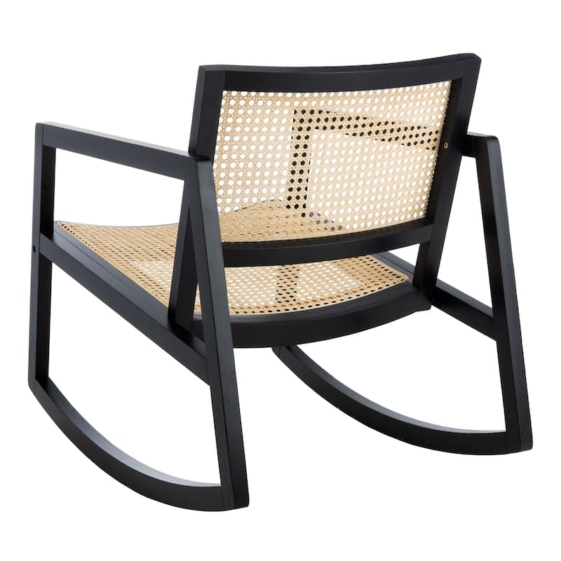 SAFAVIEH Couture Perth Rattan Rocking Chair - 22.8"x34.3"x30.5"