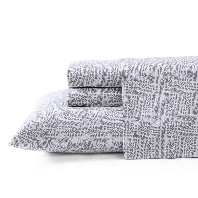 City Scene Cotton Percale Printed Sheet Sets