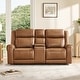 preview thumbnail 75 of 85, Leo Power Wall Hugger Reclining Sofa with Multi-Function Console
