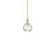 Option Champagne Bronze / Clear Water Glass