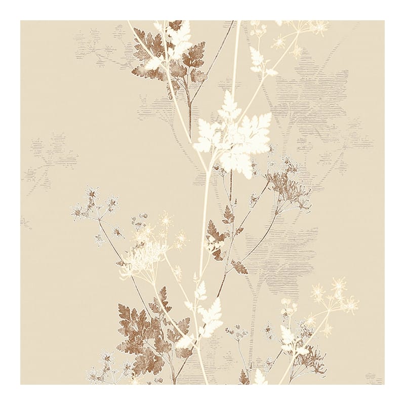 Advantage Tara Cream Sprig Wallpaper - 21 x 396 x 0.025