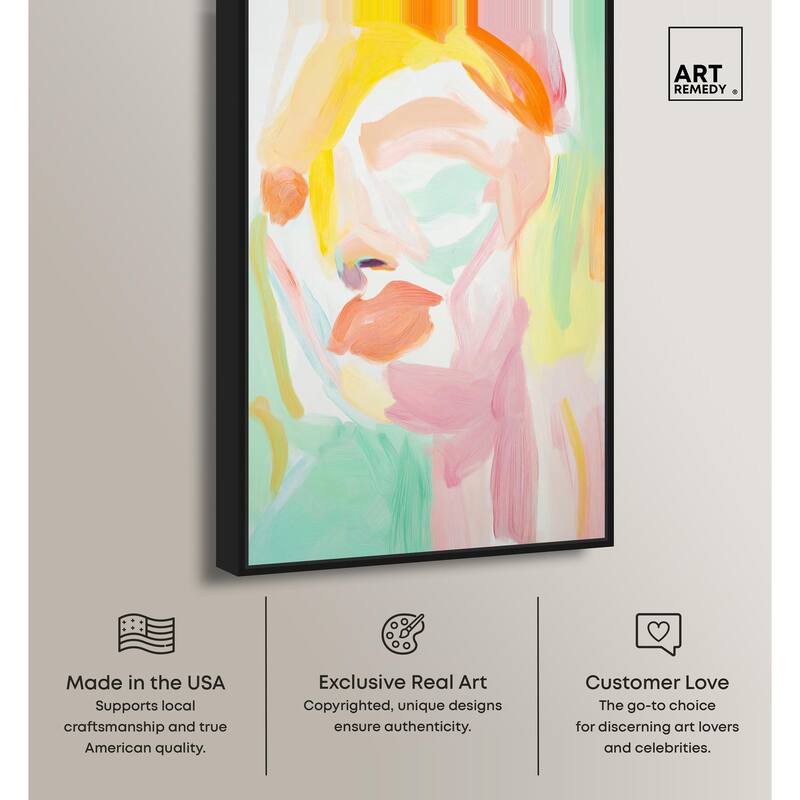 Hues of Emotion I Canvas by Art Remedy