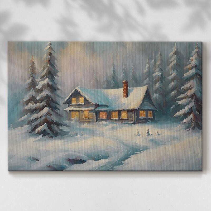 Vintage Landscape -CLXXX -Gallery Wrapped Canvas