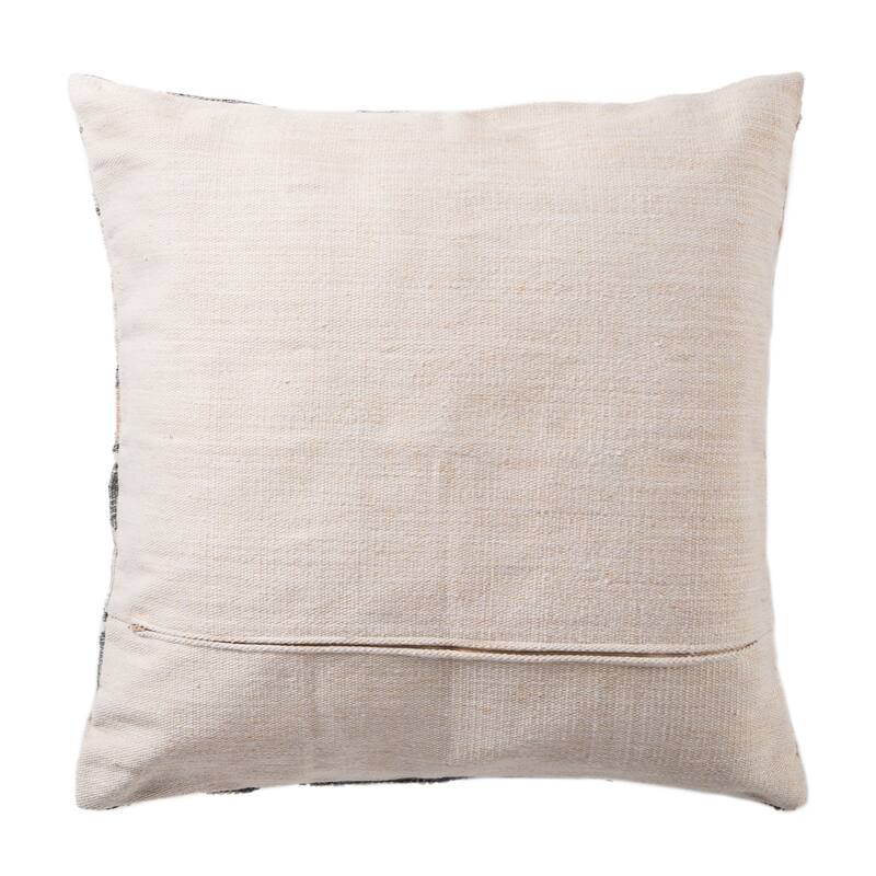 Raiden Geometric Cream/ Gray Floor Pillow