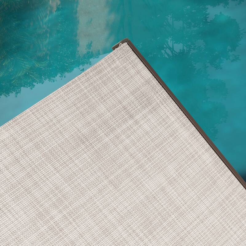 Pellebant Outdoor Patio Chaise Lounge Chairs Set with Side Table - Set of 3