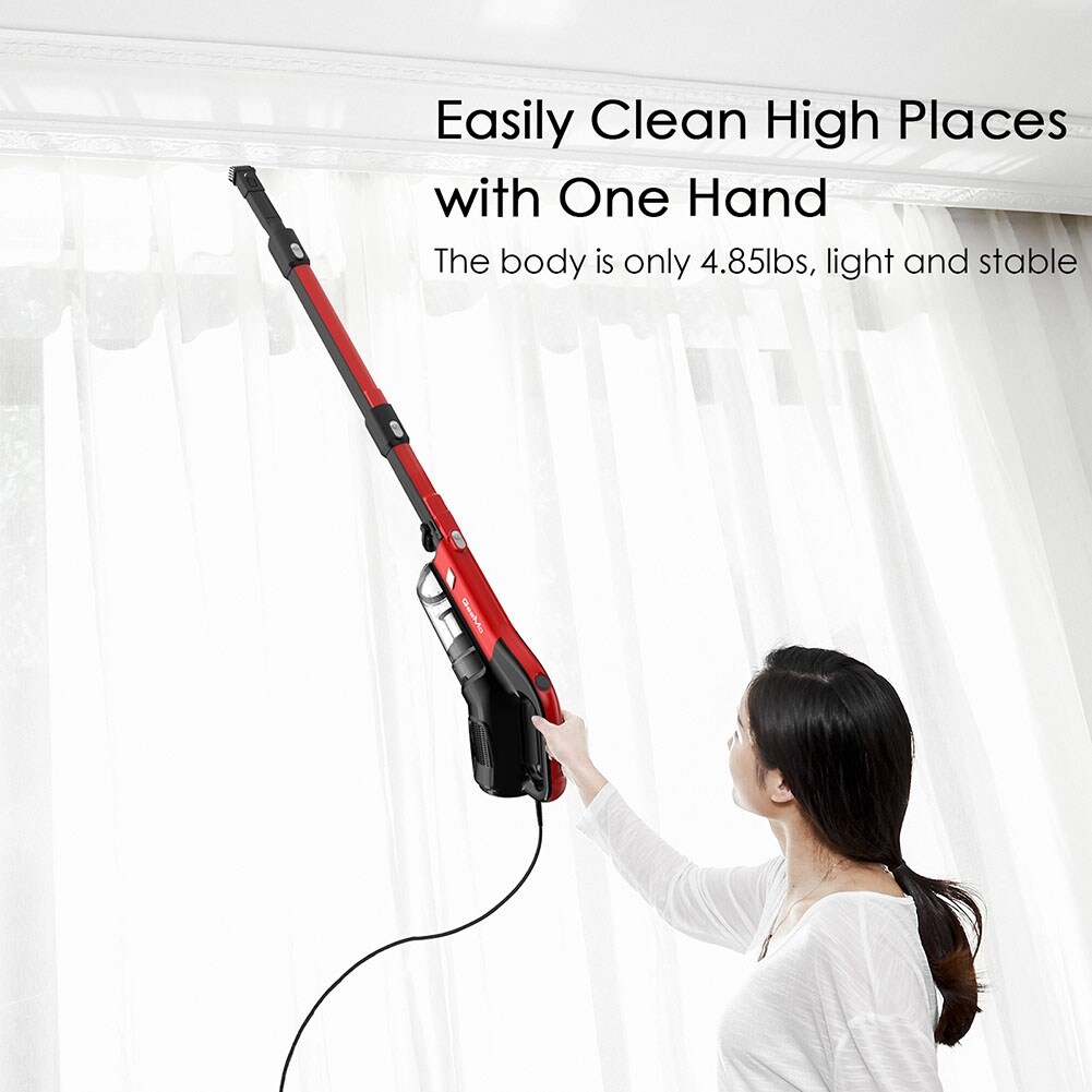 3 in 1 Stick Vacuum Cleaner with HEPA Filter Lightweight