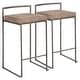 preview thumbnail 6 of 74, Carbon Loft Yadriel Industrial Antique Stackable Counter Stool (Set of 2)