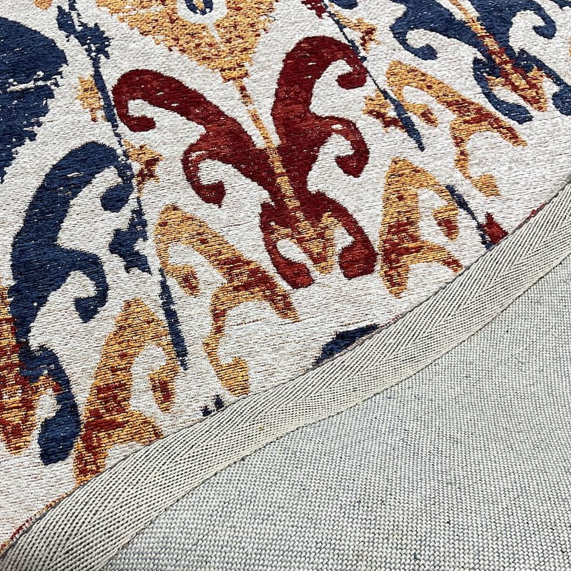 HERAT ORIENTAL Handmade Chenille Flatweave Ikat Rug - 4' x 6'