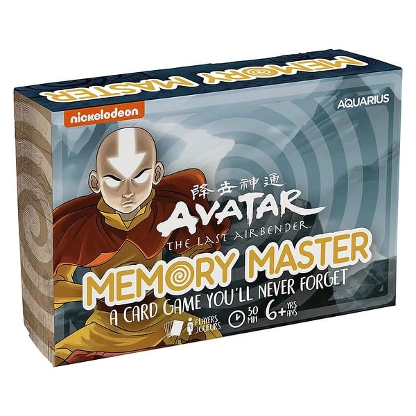 slide 2 of 4, Avatar The Last Airbender Memory Master Card Game