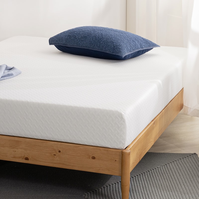 Priage by ZINUS 8-inch Green Tea Cool Mate Memory Foam Mattress