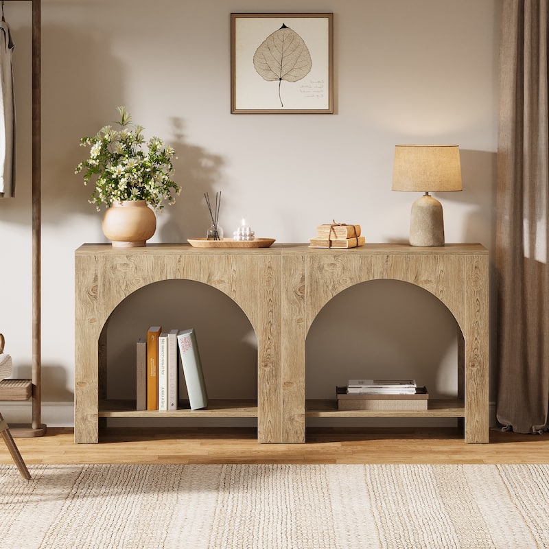 Farmhouse Night Stand Bedside Table for Bedroom Home Living Room