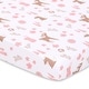 preview thumbnail 2 of 3, The Peanutshell Woodland Floral Mini Crib, Playard Sheet 3 Pack Set