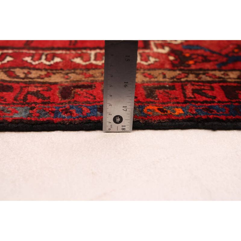 ECARPETGALLERY Hand-knotted Andelz Red Wool Rug - 3'4 x 6'4