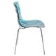 preview thumbnail 27 of 36, LeisureMod Astor Plastic Chrome Base Dining Side Chair