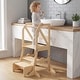 preview thumbnail 2 of 8, Gymax 2 in 1 Toddler Tower w/Removable Safety Bar for Children 3+