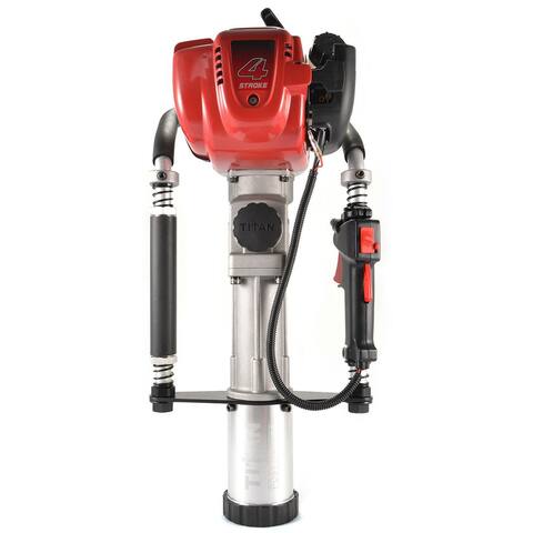 Titan PGD2875H 3.25 In Barrel 1.3 HP Honda Engine Gas Powered Fence Post Driver