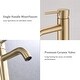 preview thumbnail 12 of 14, Bathlet Vessel Single Handle Bathroom Sink Faucet