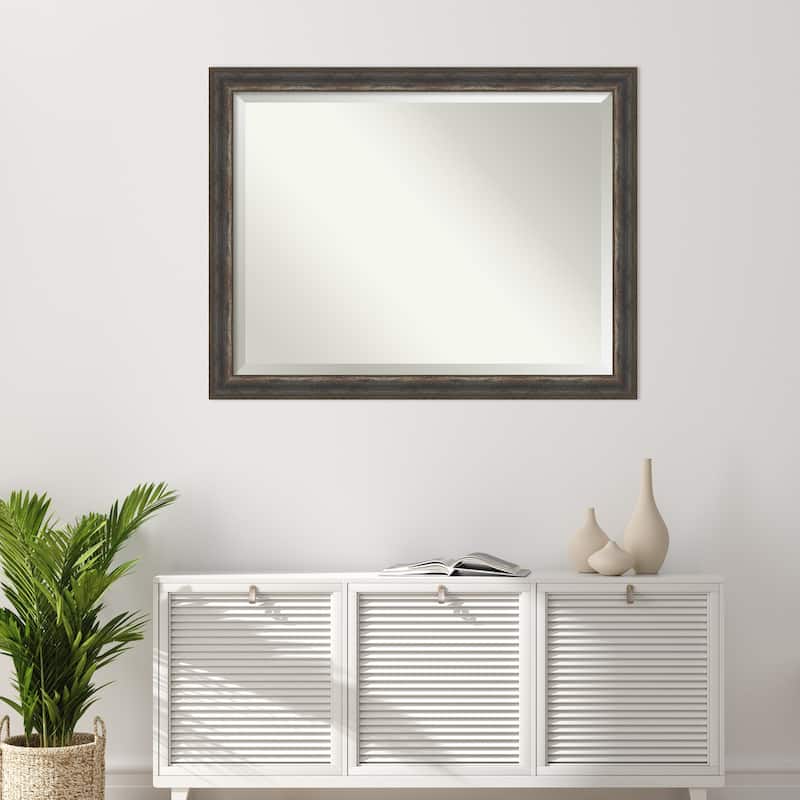 Beveled Bathroom Wall Mirror - Alta Frame