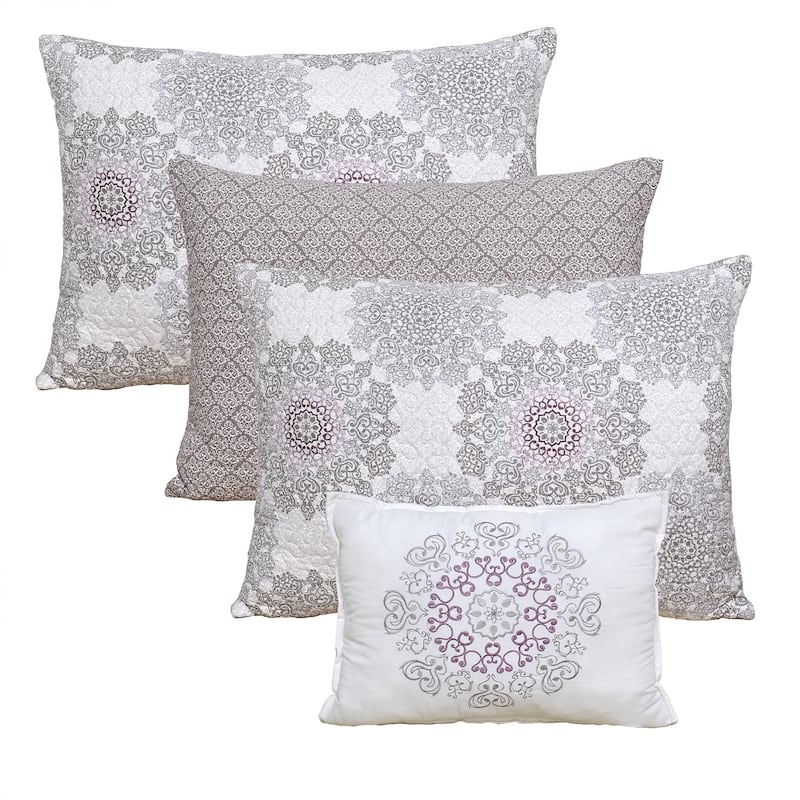 Serenta 6 Piece Cotton Blend Daybed Bedspread Coverlet Set - 75" x 39"