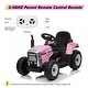 preview thumbnail 9 of 32, 12V 25W Ride on Tractor with Trailer & Remote Control