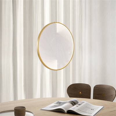 Modern Creative Sandy Gold Dimmable LED Pendant Light