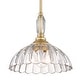 preview thumbnail 8 of 8, Golden Lighting 6952-M CLR Audra 12" Wide Pendant