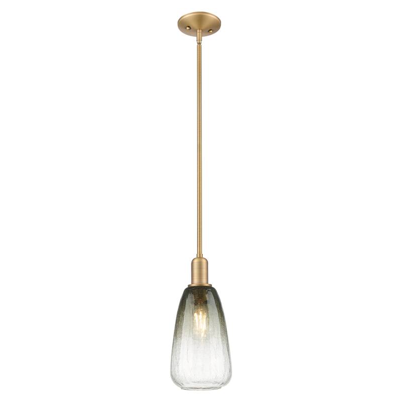 Innovations Lighting Downtown Urban - Brookhaven Almond - 1 Light 6" Stem Hung Mini Pendant