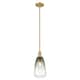Option Brushed Brass / Slate Shade