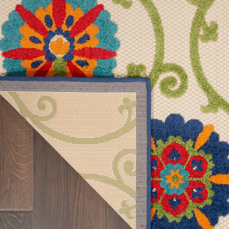 Lanikai Floral Indoor/ Outdoor Area Rug by Havenside Home