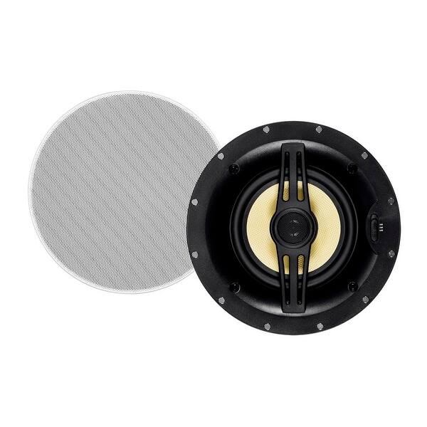 Shop Monoprice 2 Way Aramid Fiber Back Ceiling Speakers 6 5 Inch